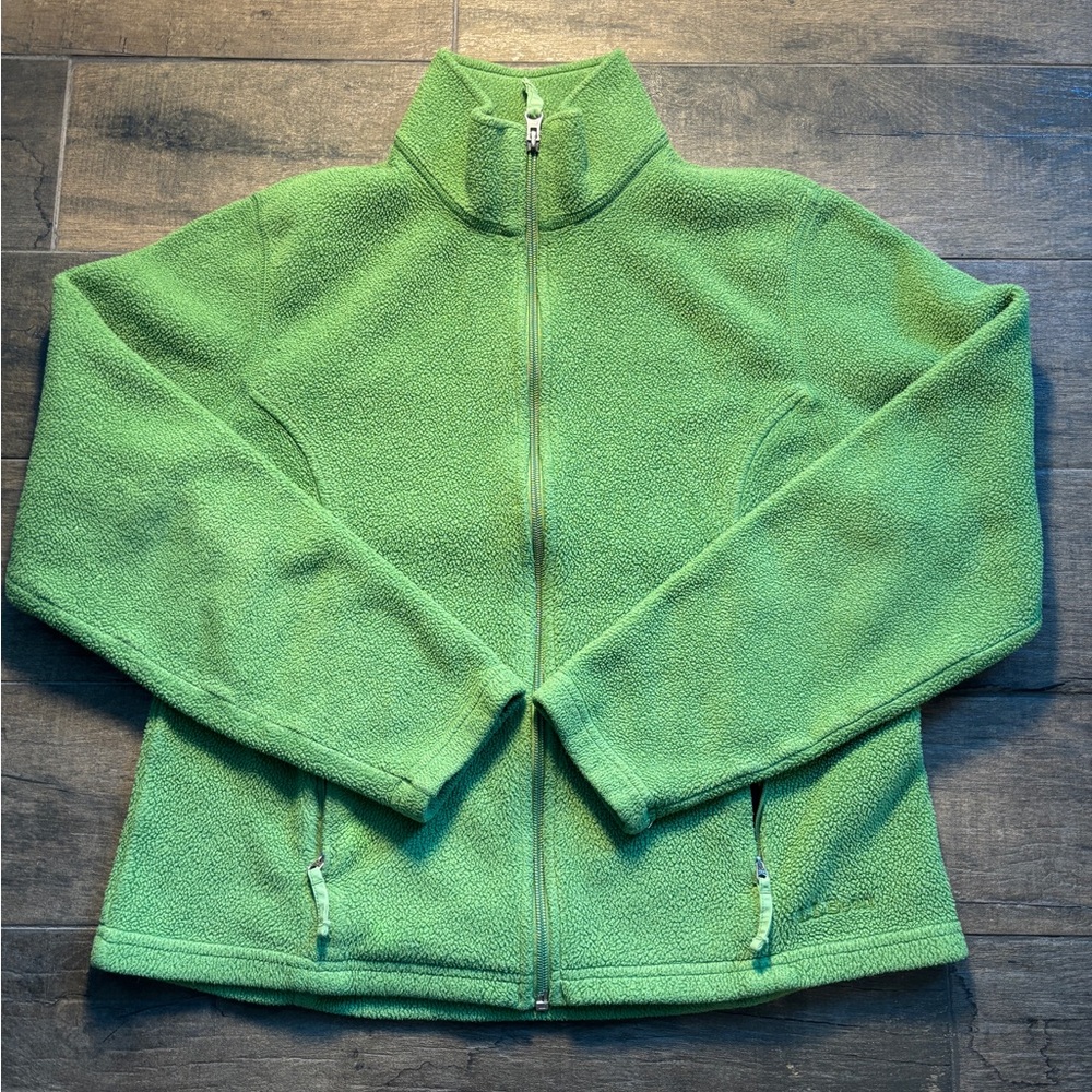L.L. Bean Teal Fleece Jacket